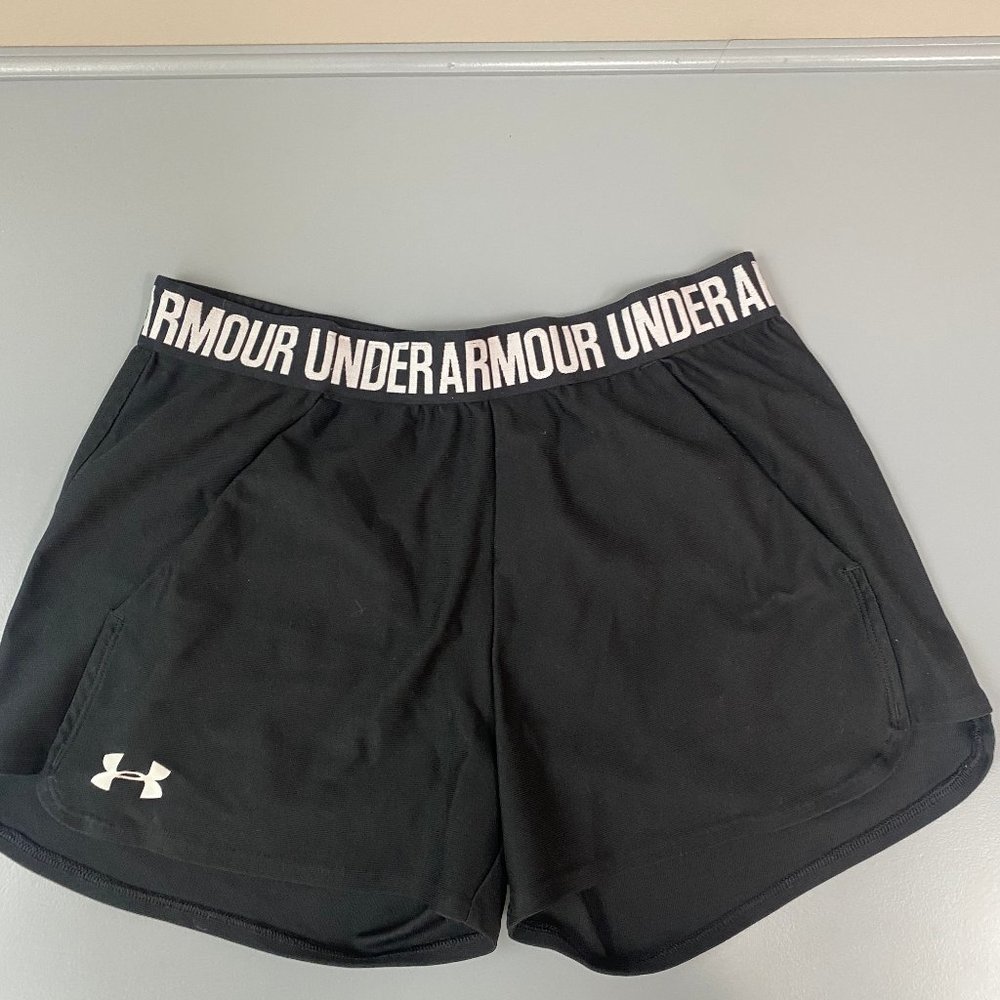 UNDER ARMOUR /black / loose / heat gear